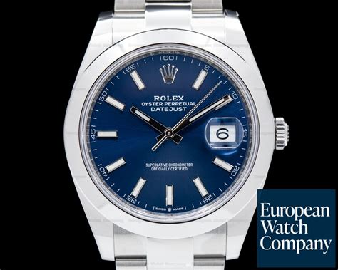 prezzo rolex 126300|rolex datejust 41mm blue 126300.